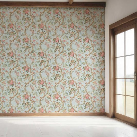Willowbourne Wallpaper - Misty Sky