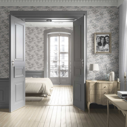 Pastoral Elegy Wallpaper - Silver Dawn