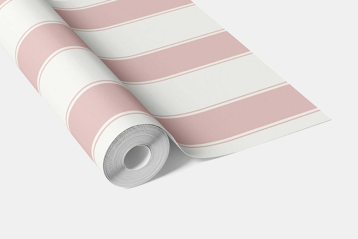 Kensington Stripe Wallpaper - Blush Parlour