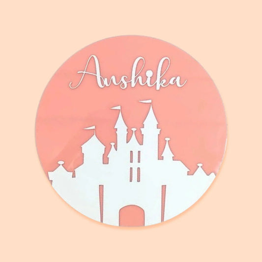 Enchanted Castle Name Plaque