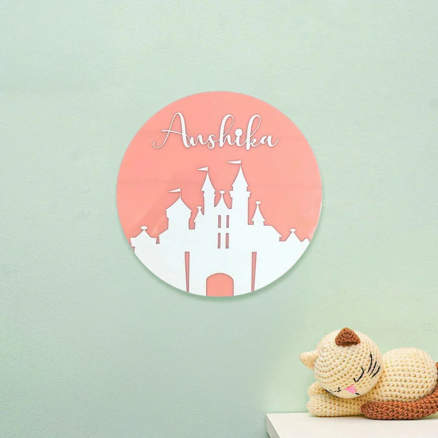 Enchanted Castle Name Plaque
