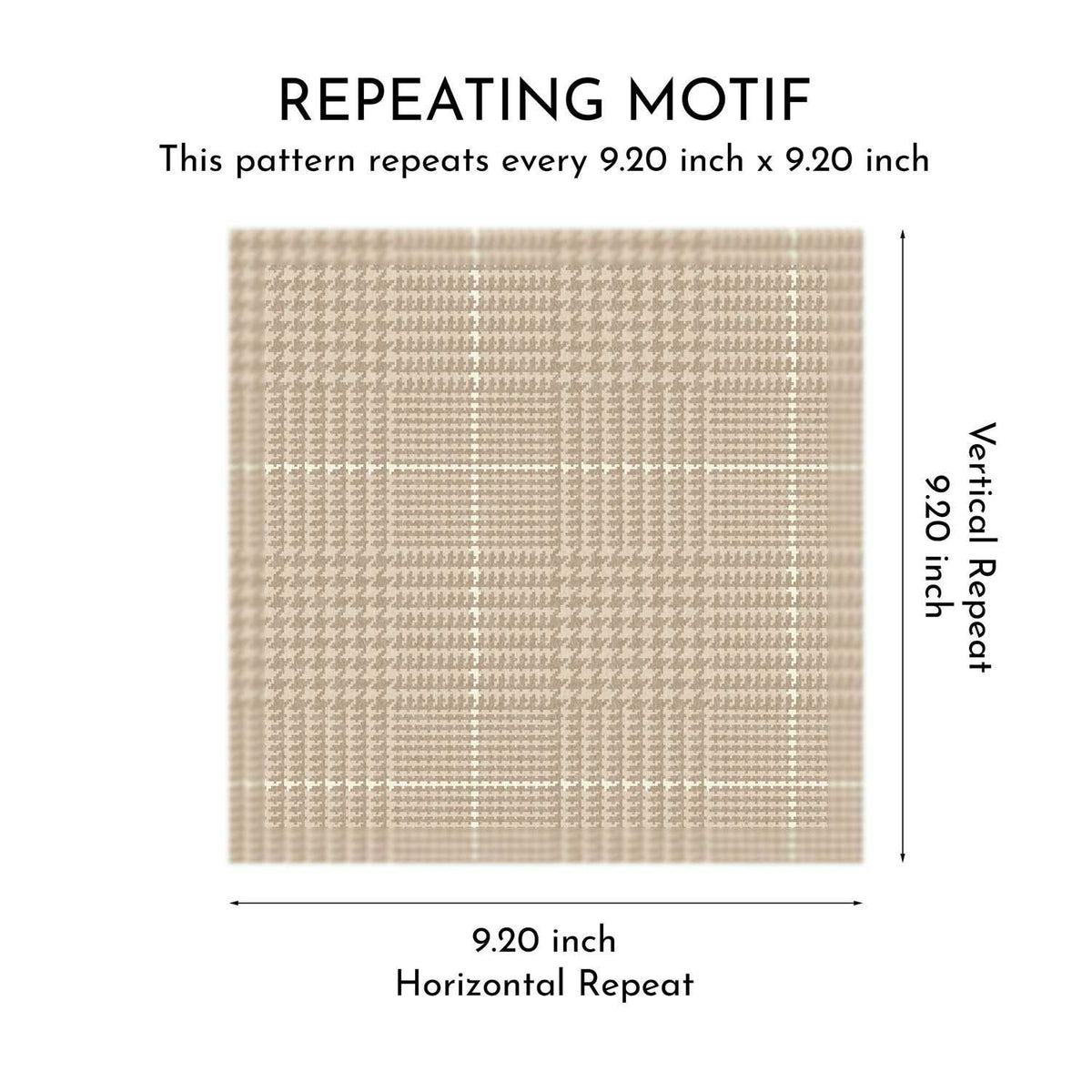 Glenloft Checks Wallpaper - Honeygrain Tan