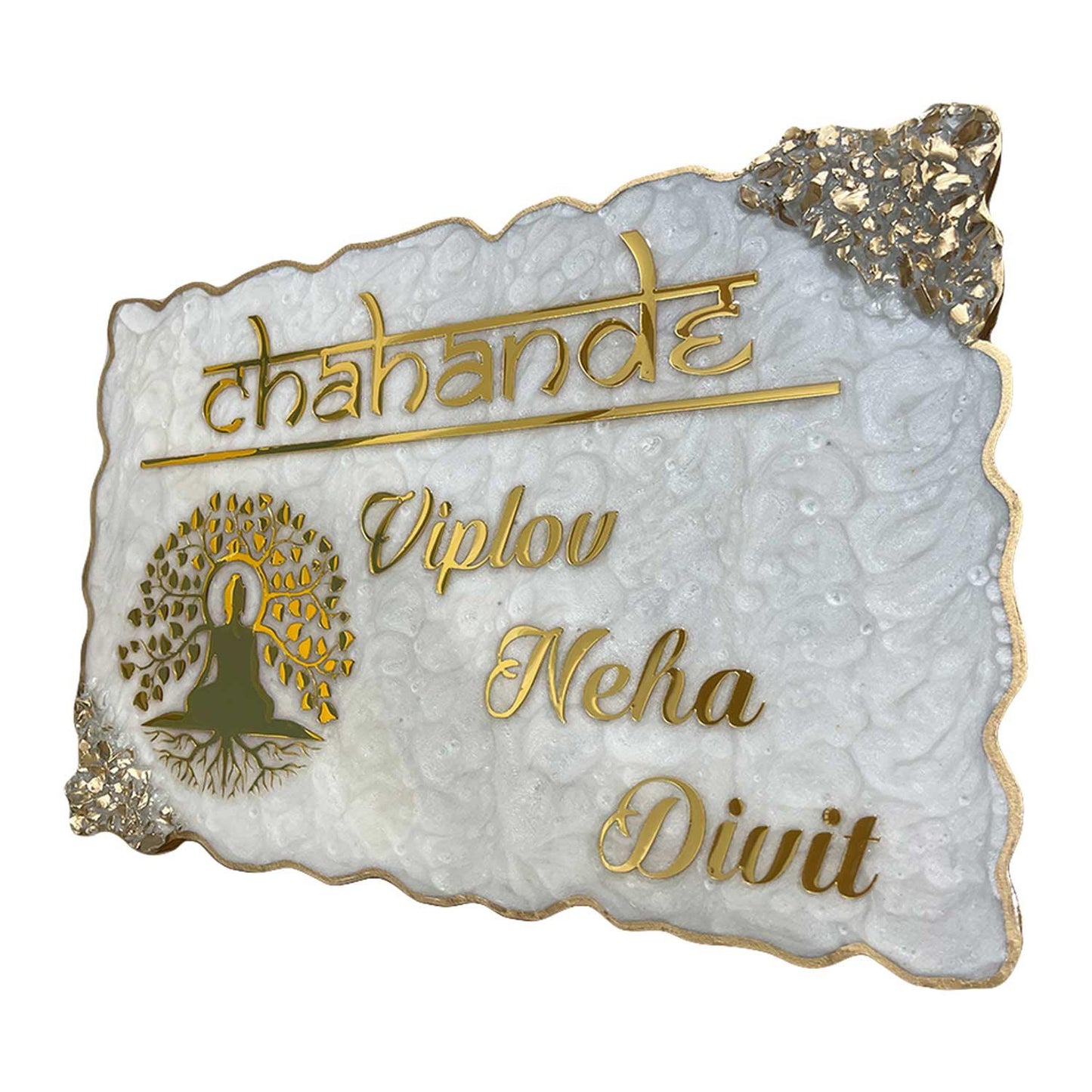 Zen Essence - Family Resin Nameplate