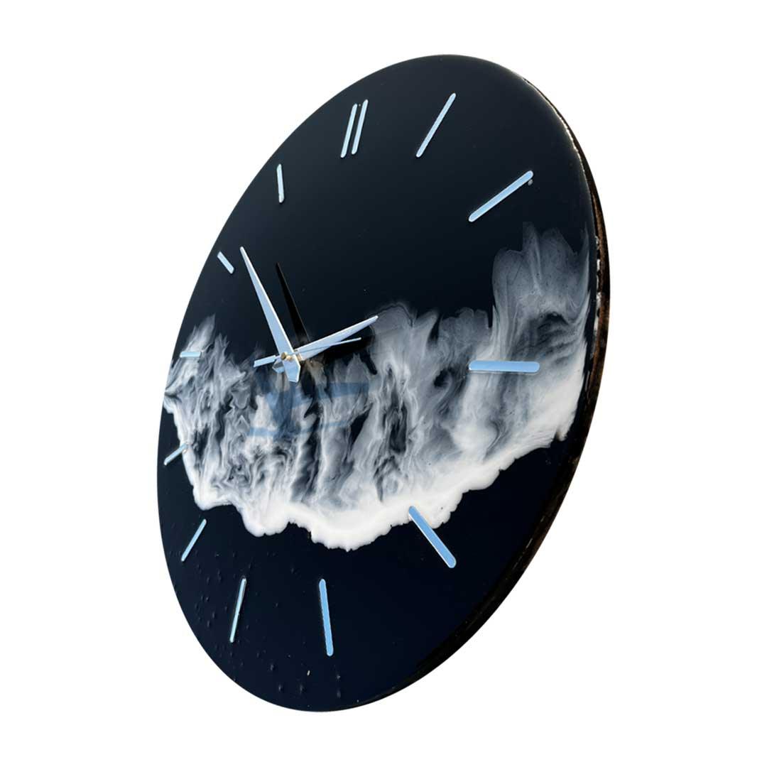 Midnight Ocean Resin Wall Clock