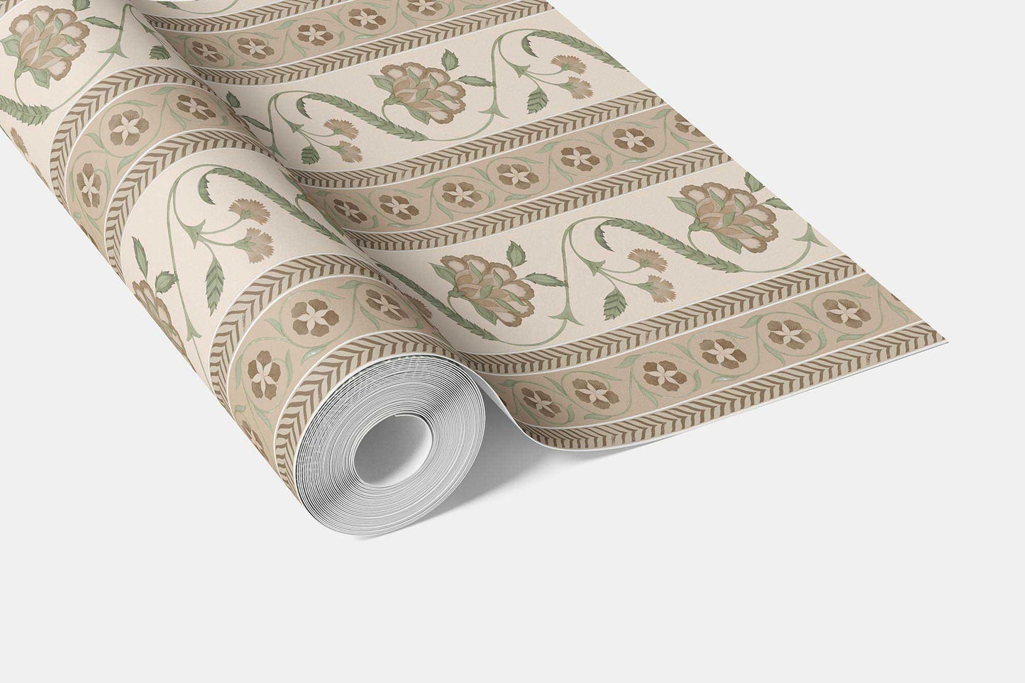 Phool Patti Wallpaper - Sandal Beige