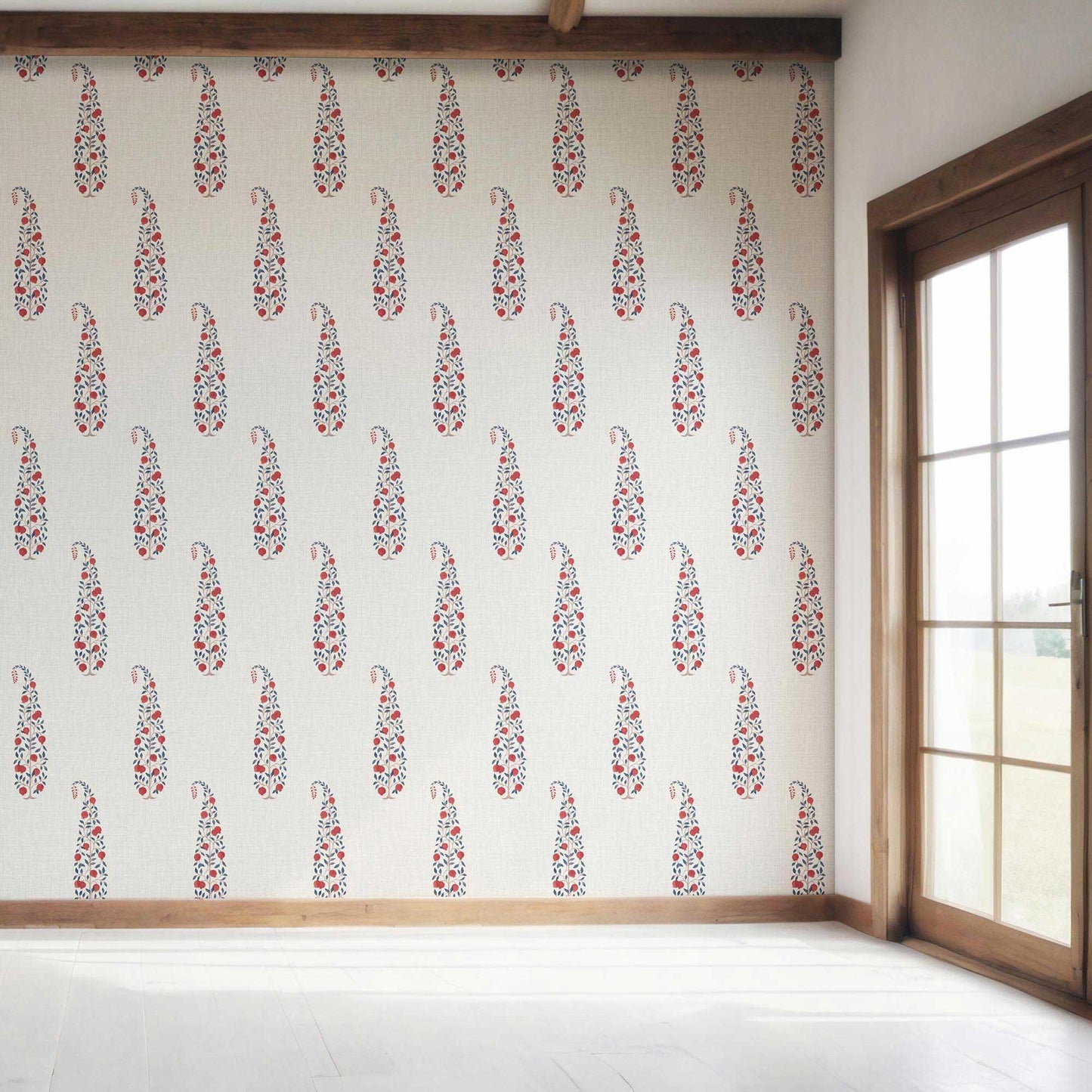 Phal Bagh Wallpaper - Pomegranate Vine