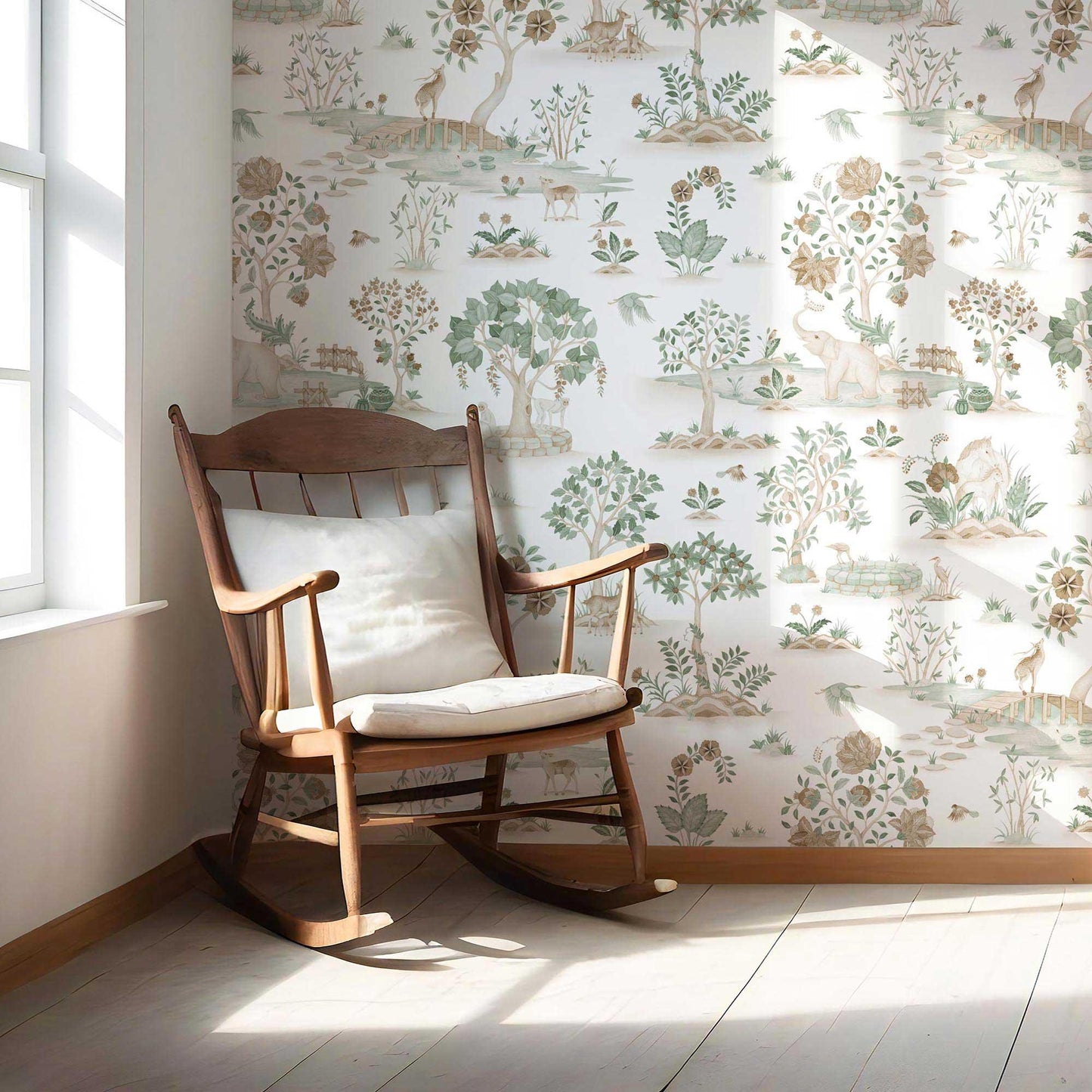 Udyan Leela Wallpaper - Sage Meadow