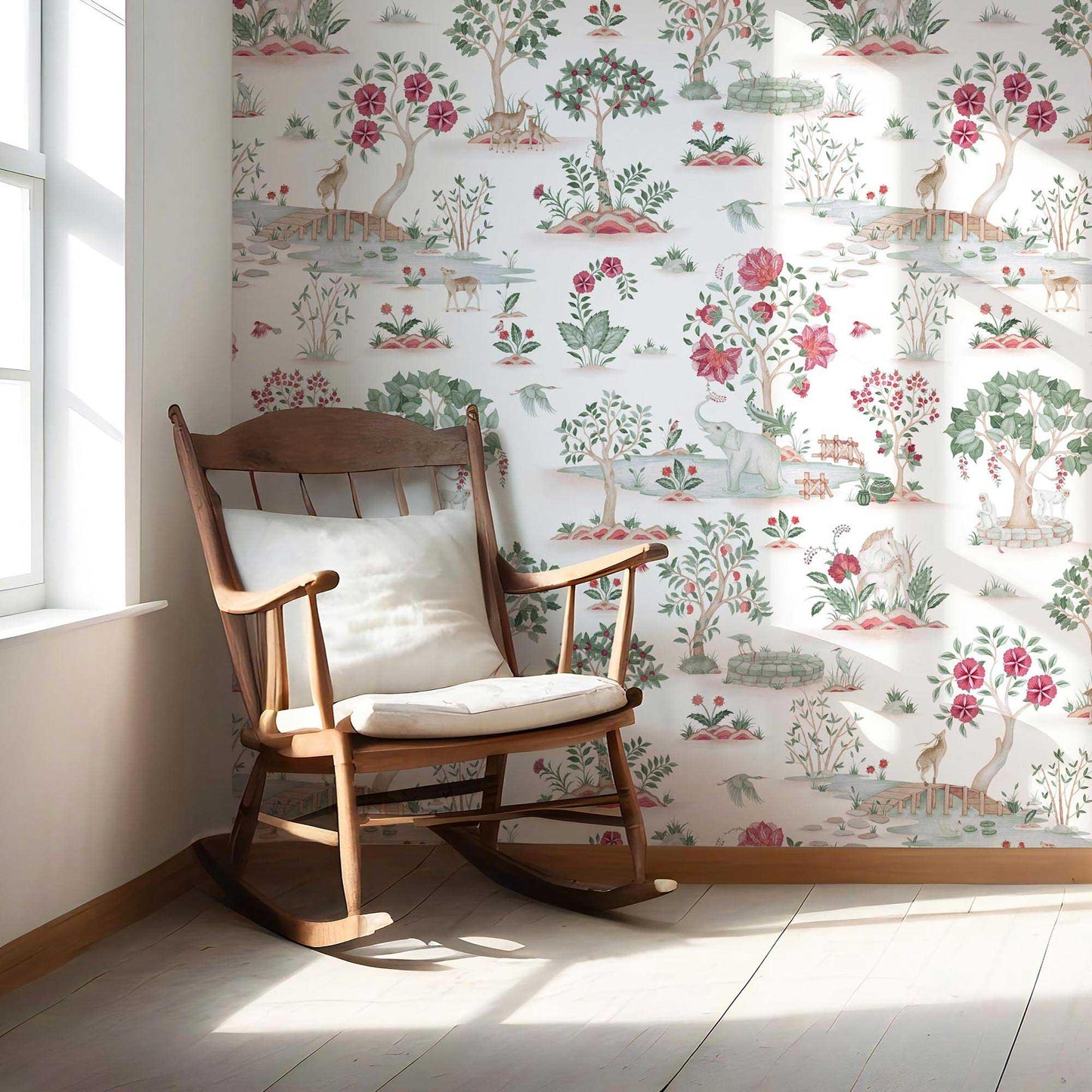 Udyan Leela Wallpaper - Rose Garden