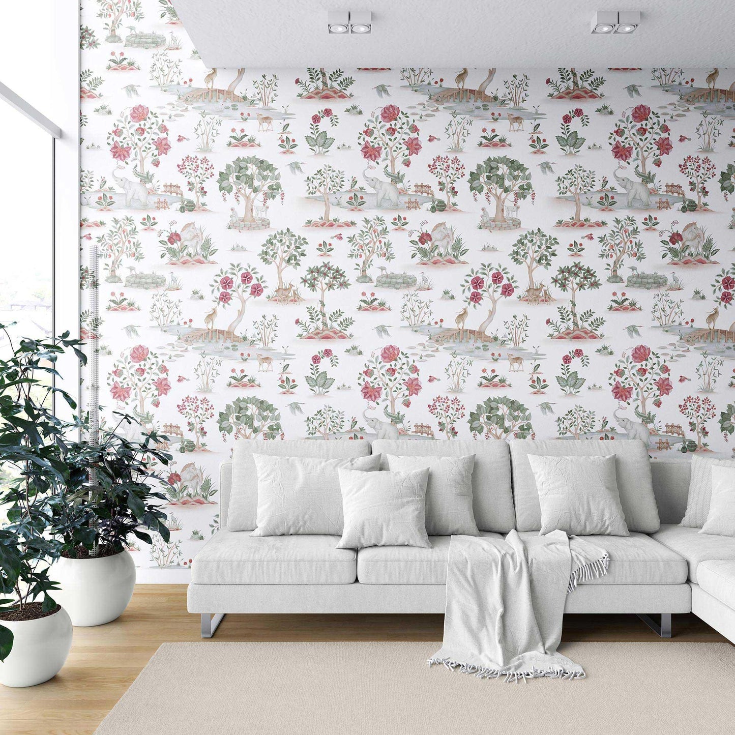 Udyan Leela Wallpaper - Rose Garden