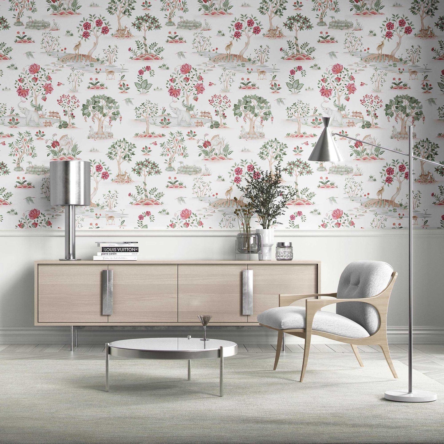 Udyan Leela Wallpaper - Rose Garden