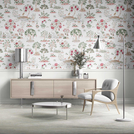 Udyan Leela Wallpaper - Rose Garden