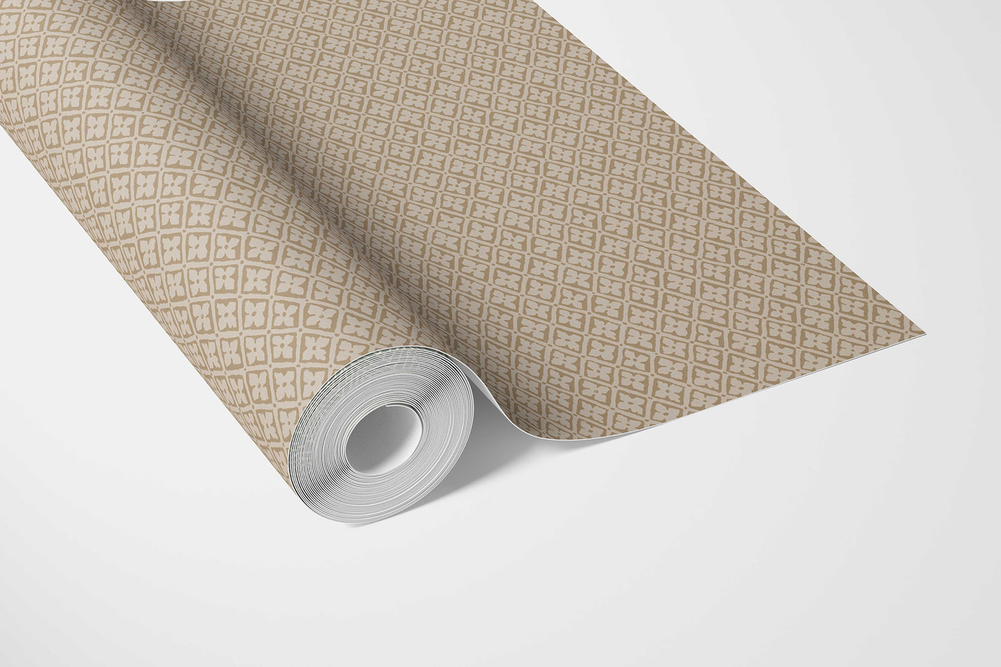 Jharokha Lattice Wallpaper - Desert Sand