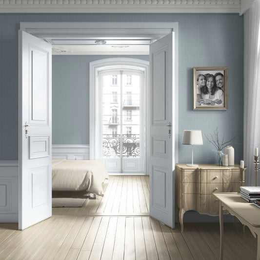Sundar Mahal Wallpaper - Misty Slate