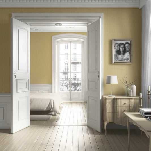 Sundar Mahal Wallpaper - Sunlit Ochre