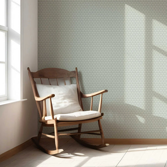 Gulbaan Wallpaper - Sage Mist