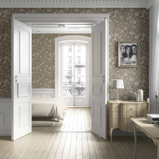 Amerbagh Wallpaper - Woodland Moss