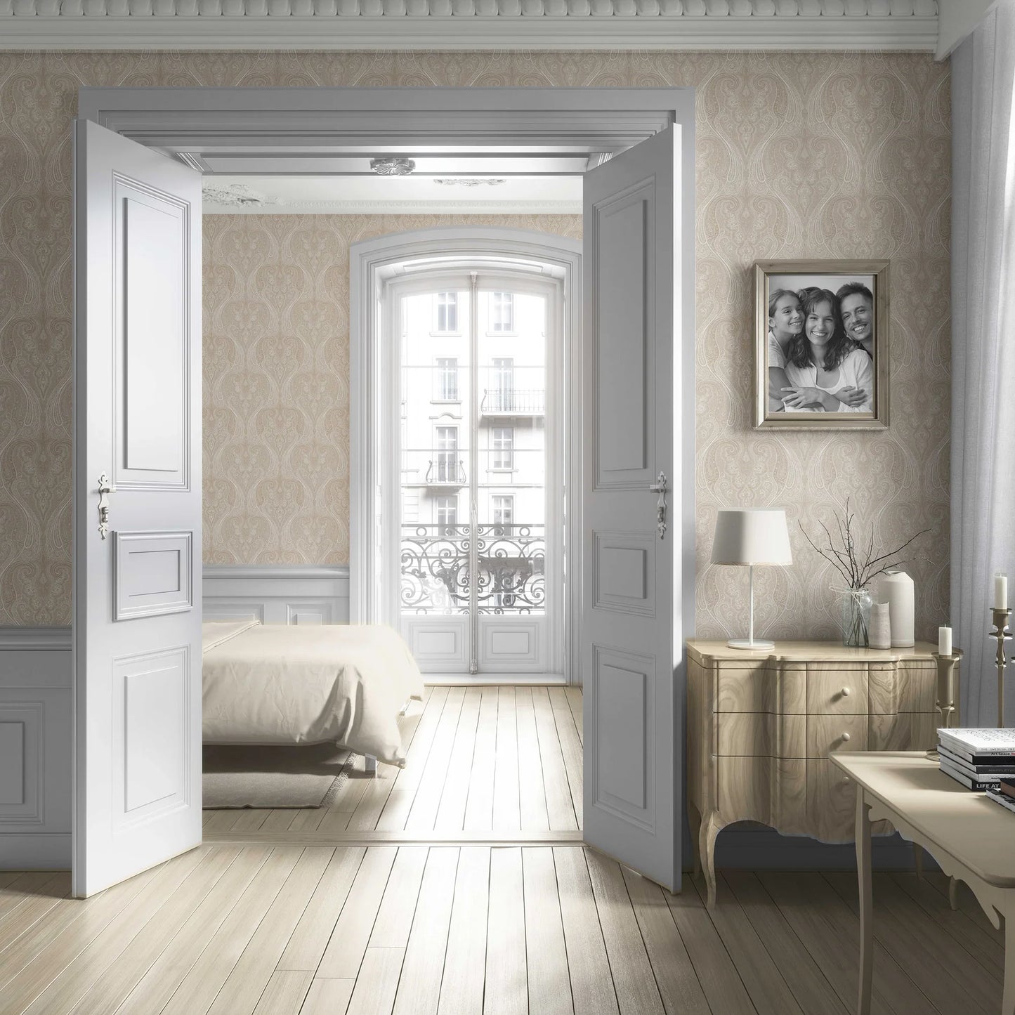 Mehfil Wallpaper - Moonlit Ivory