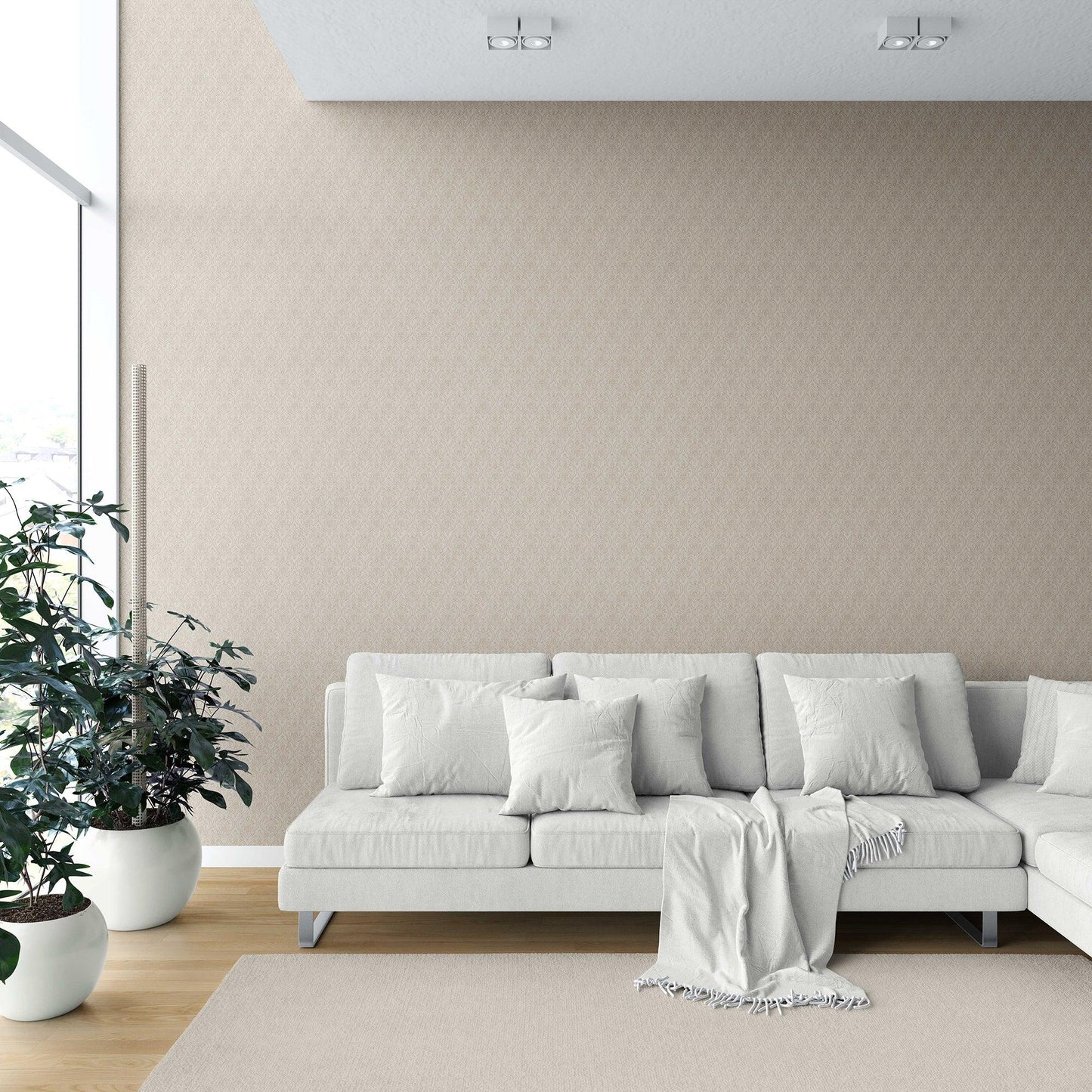Suroor Wallpaper - Blush Mist