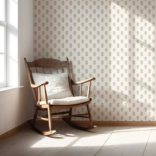 Kamalini Wallpaper - Blush Meadow