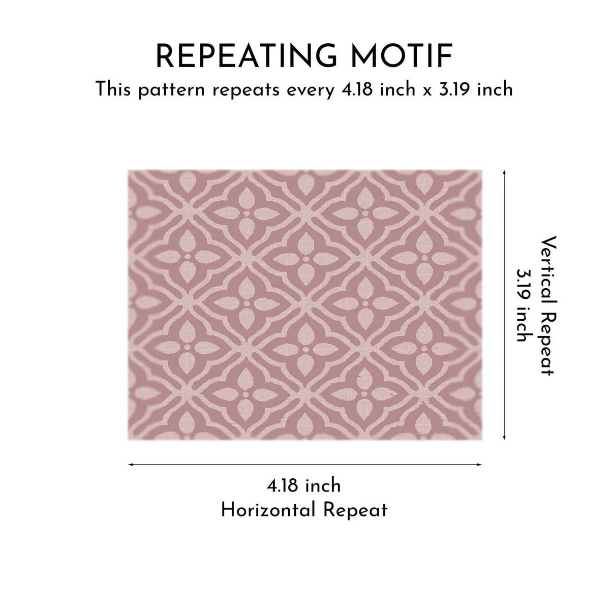 Sundar Mahal Wallpaper - Rosewood Blush