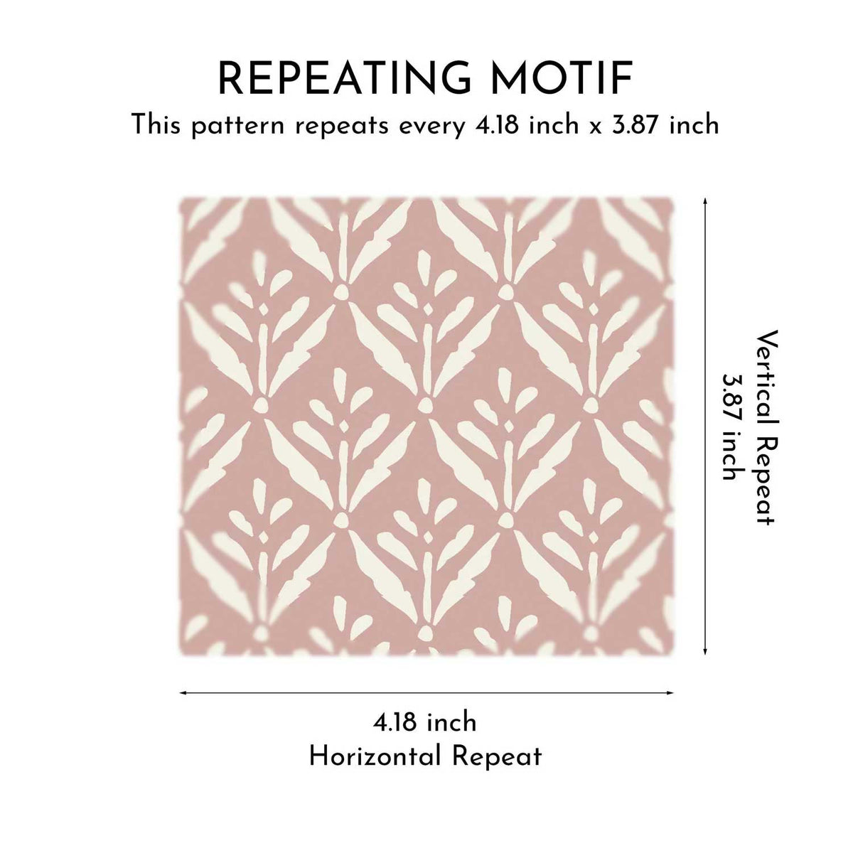 Gulbaan Wallpaper - Rosewood Blush