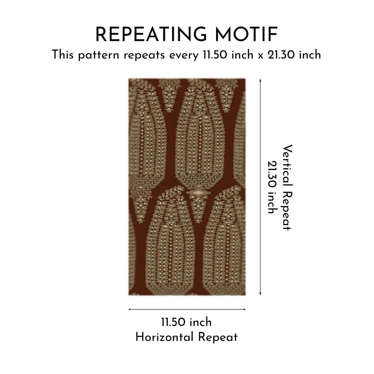 Hawa Mahal Wallpaper - Rust Elegance