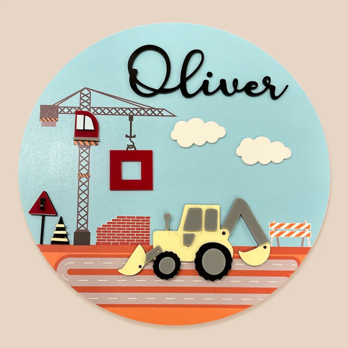 Name Plaque - Construction