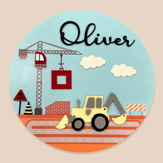 Name Plaque - Construction