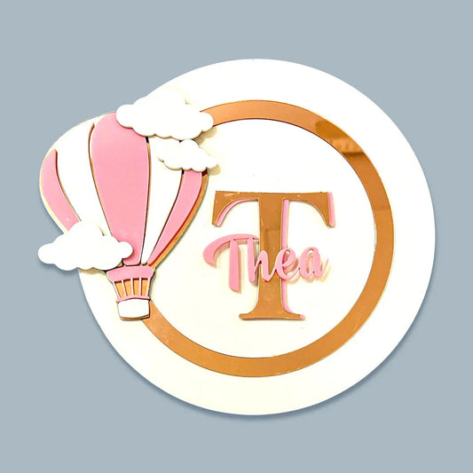 Name Plaque - Hot Air Balloon