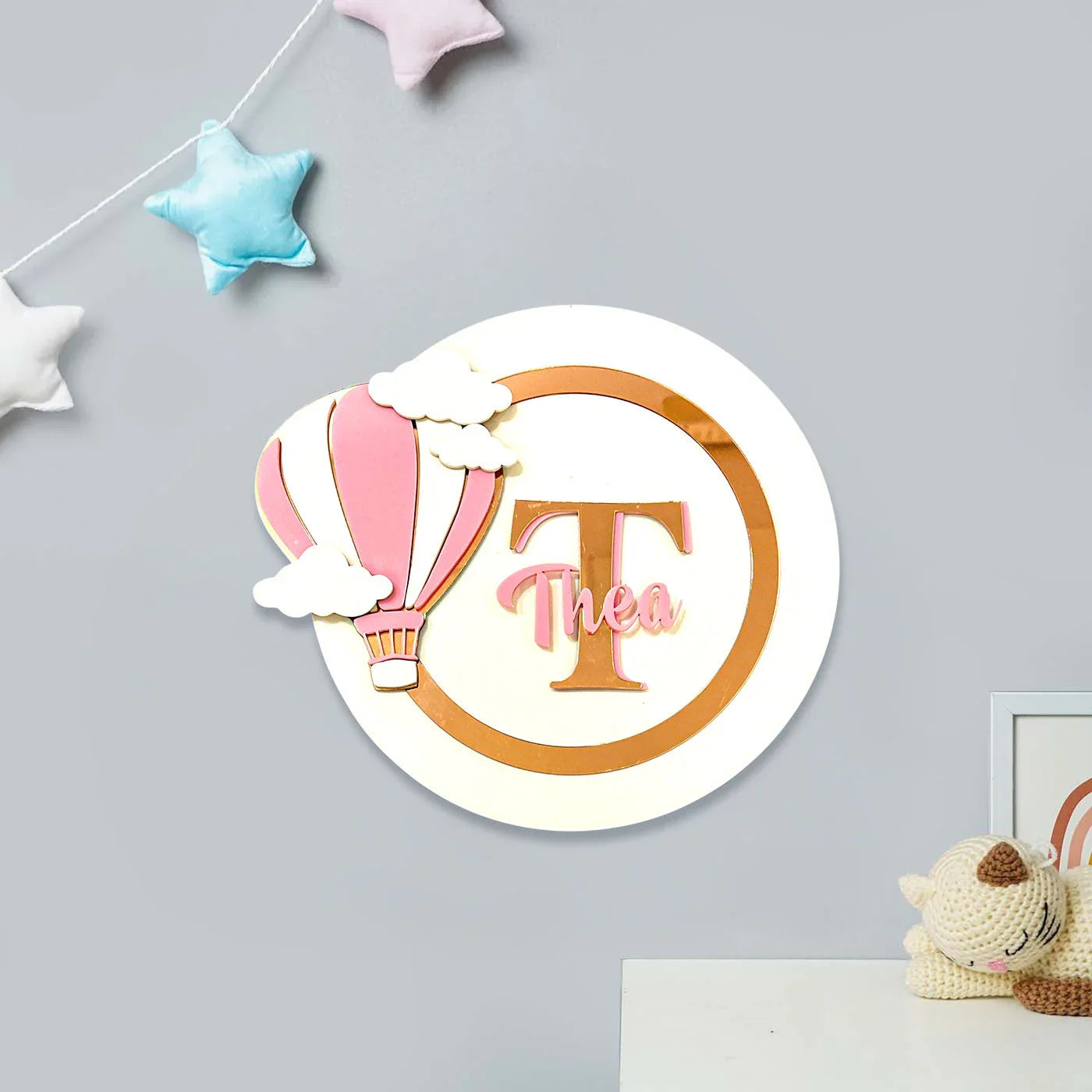 Name Plaque - Hot Air Balloon