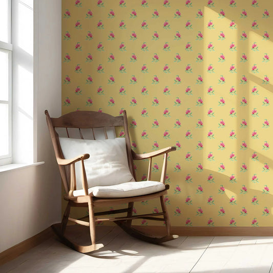 Gulabgarh Wallpaper - Marigold Bloom