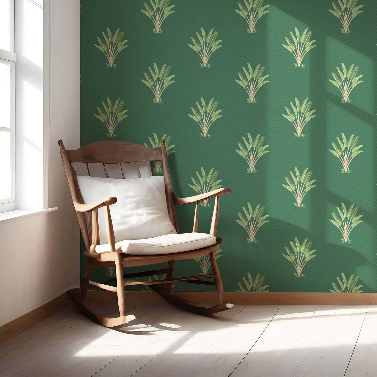 Taalpatra Wallpaper - Palm Grove