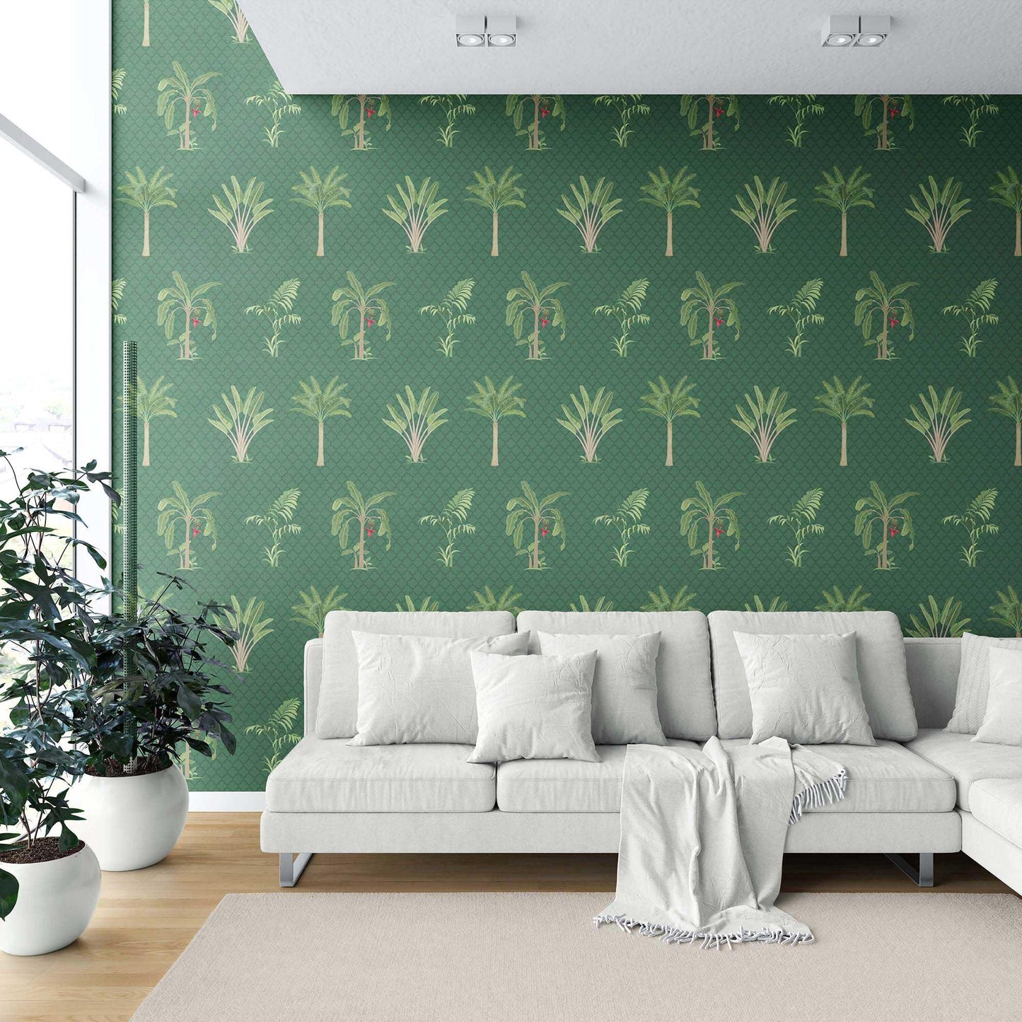 Vatika Wallpaper - Palm Grove