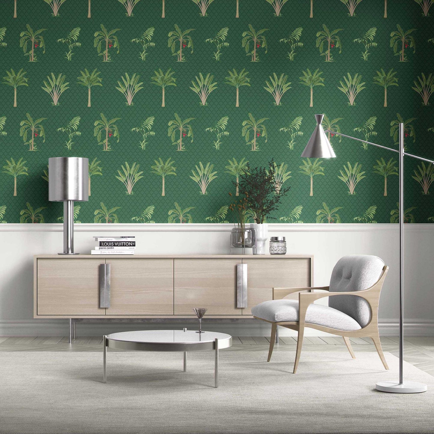 Vatika Wallpaper - Palm Grove