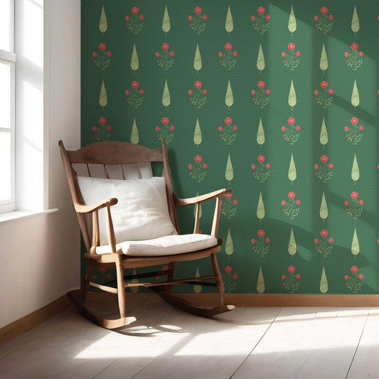 Shahgul Wallpaper - Emerald Garden