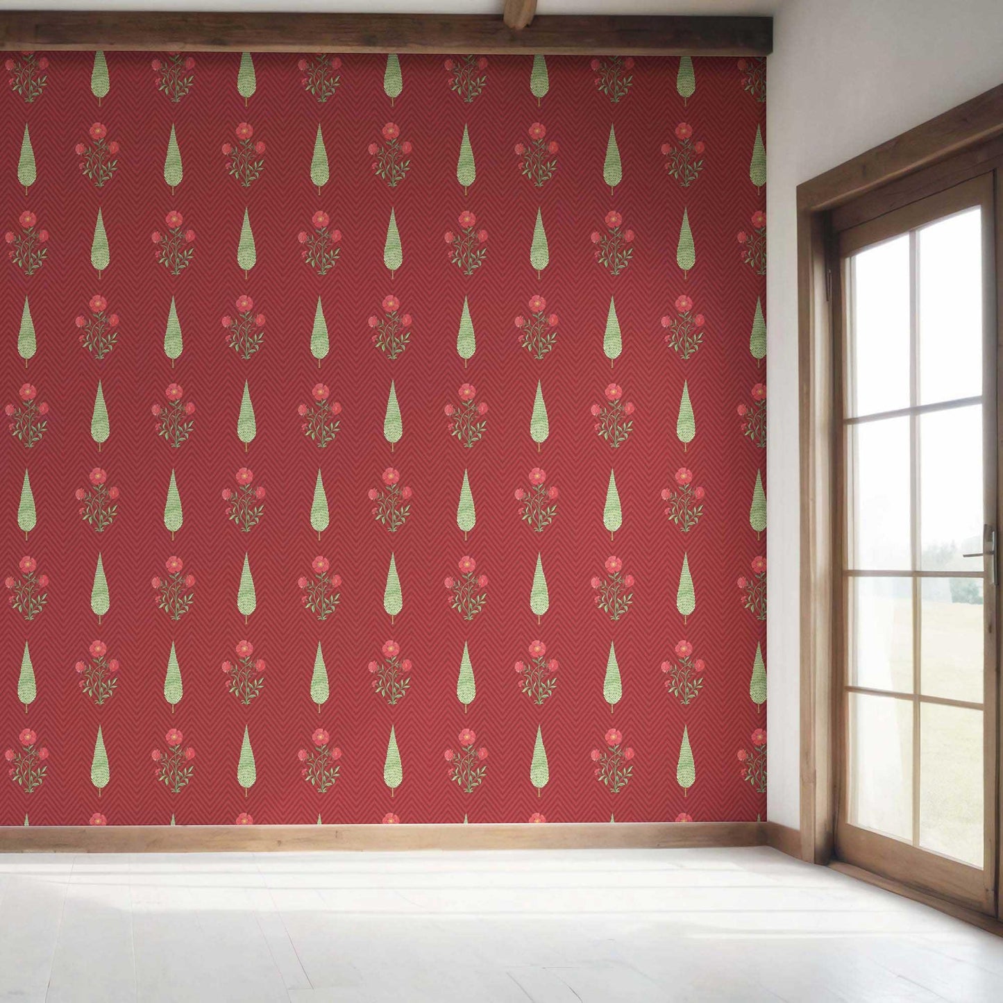 Shahgul Wallpaper - Regal Rose