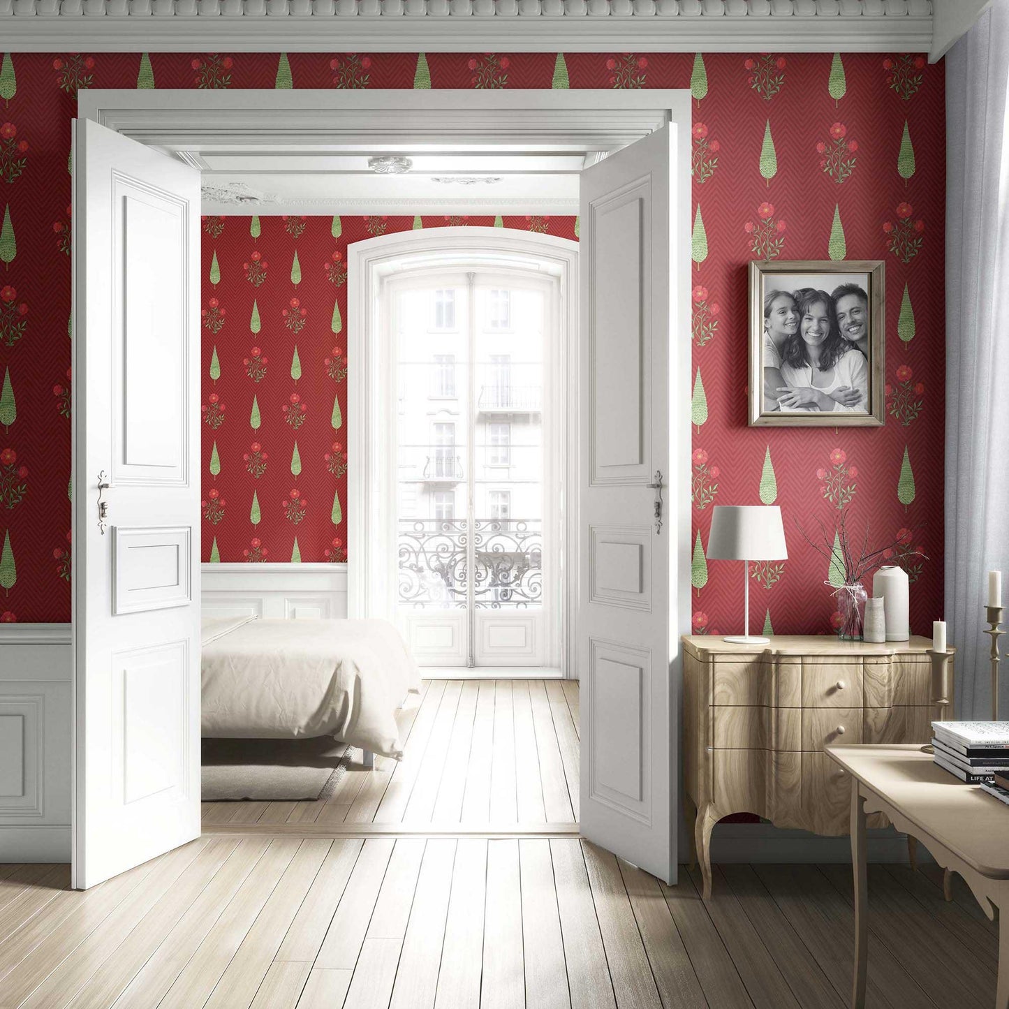 Shahgul Wallpaper - Regal Rose