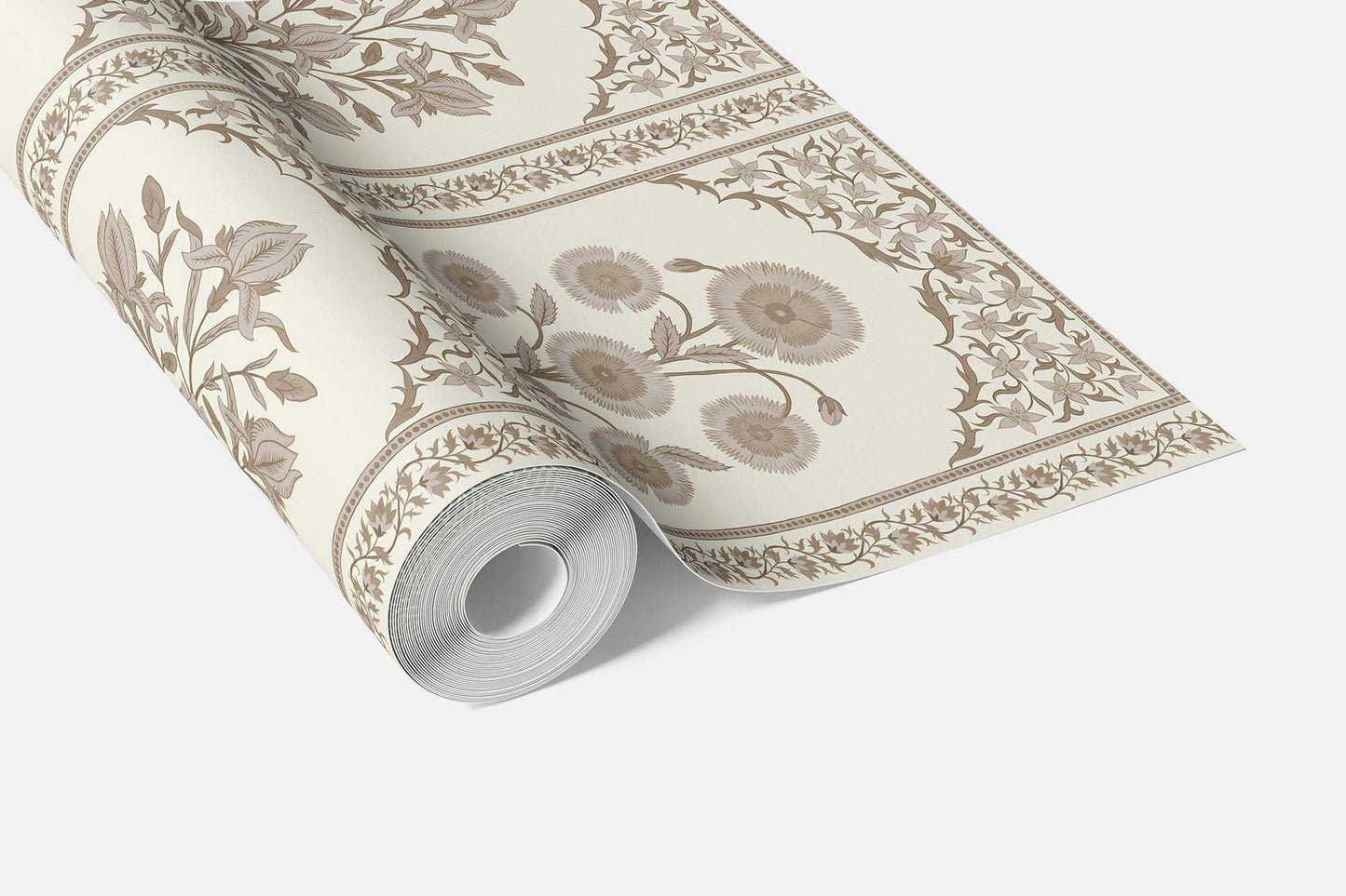 Gulzaar Mahal Wallpaper - Ivory Blossom