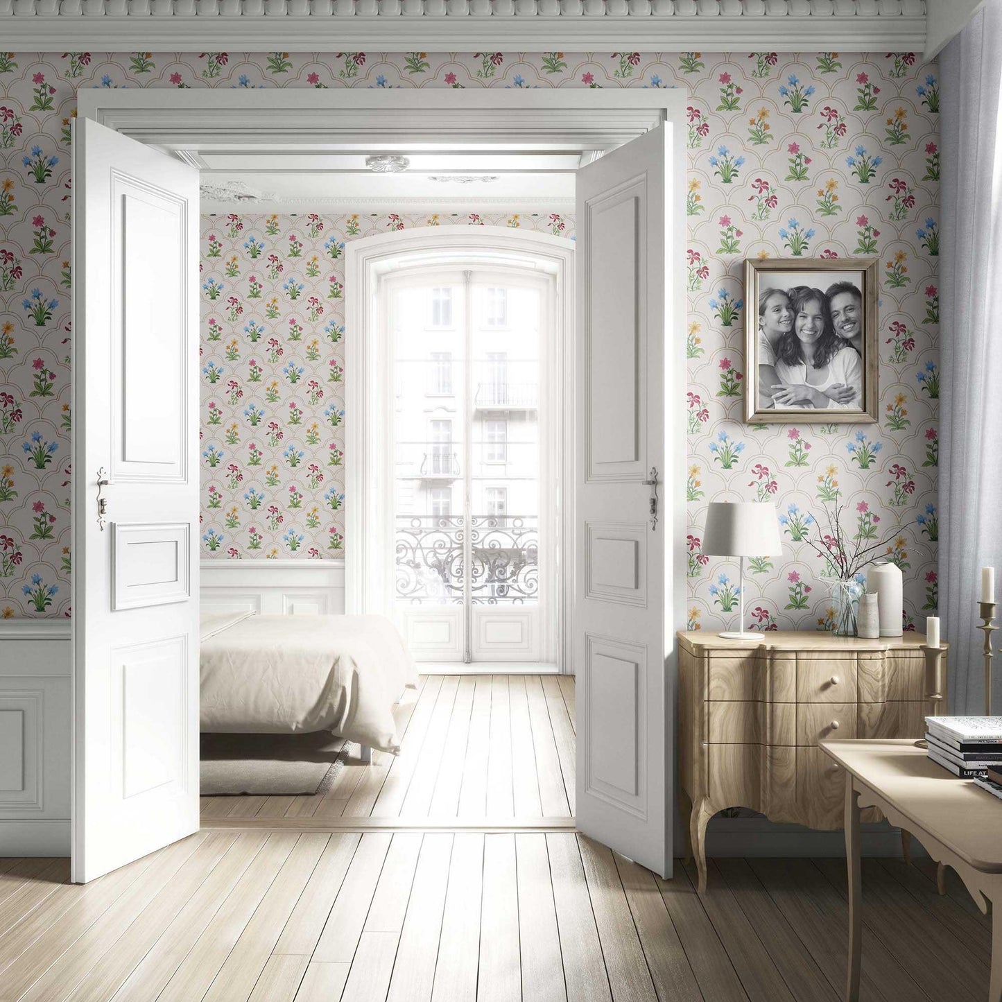 Nishat Wallpaper - Ivory Bloom