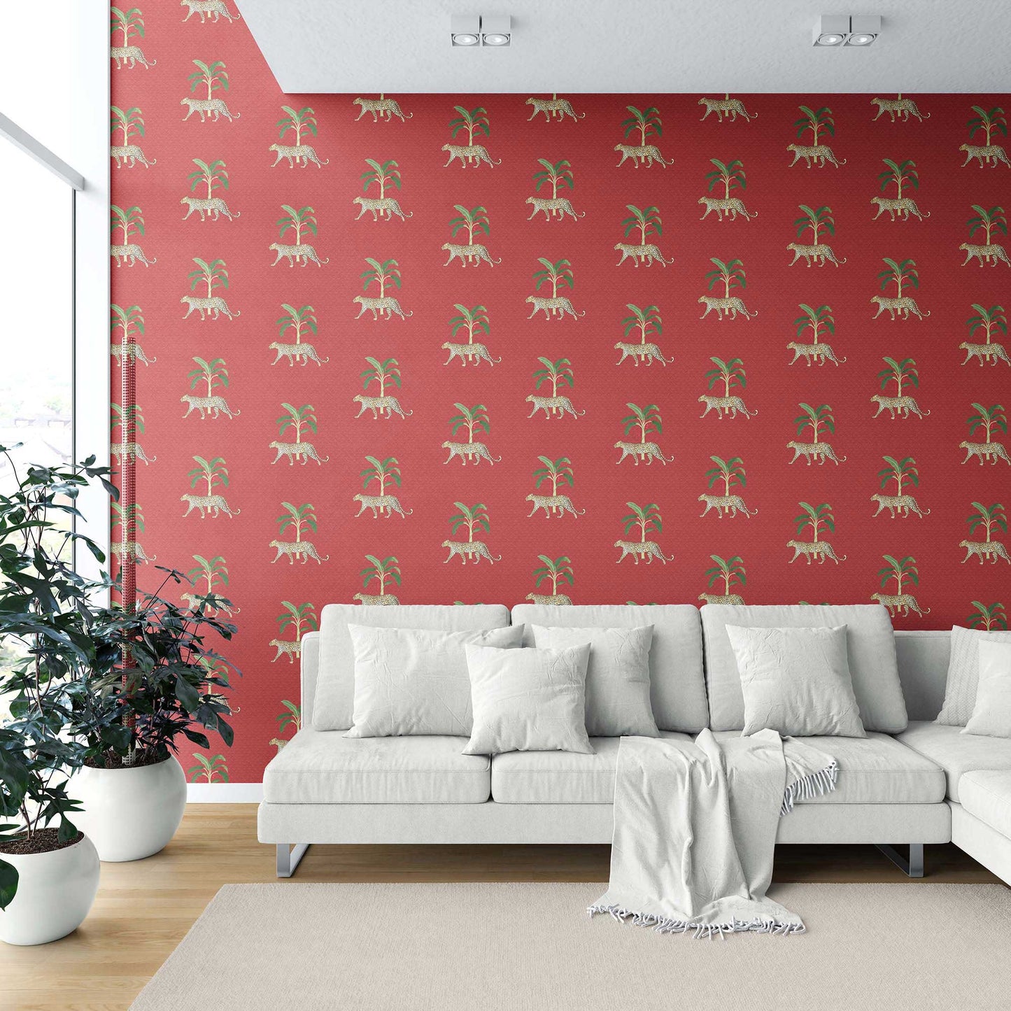 Bagh-e-Shir Wallpaper - Terracotta Grove