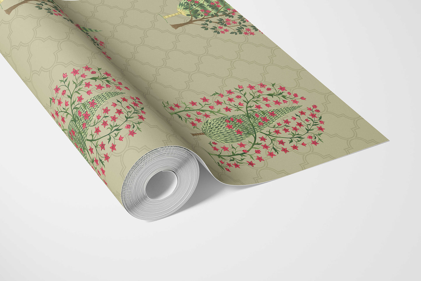Khusro Bagh Wallpaper - Olive Mist