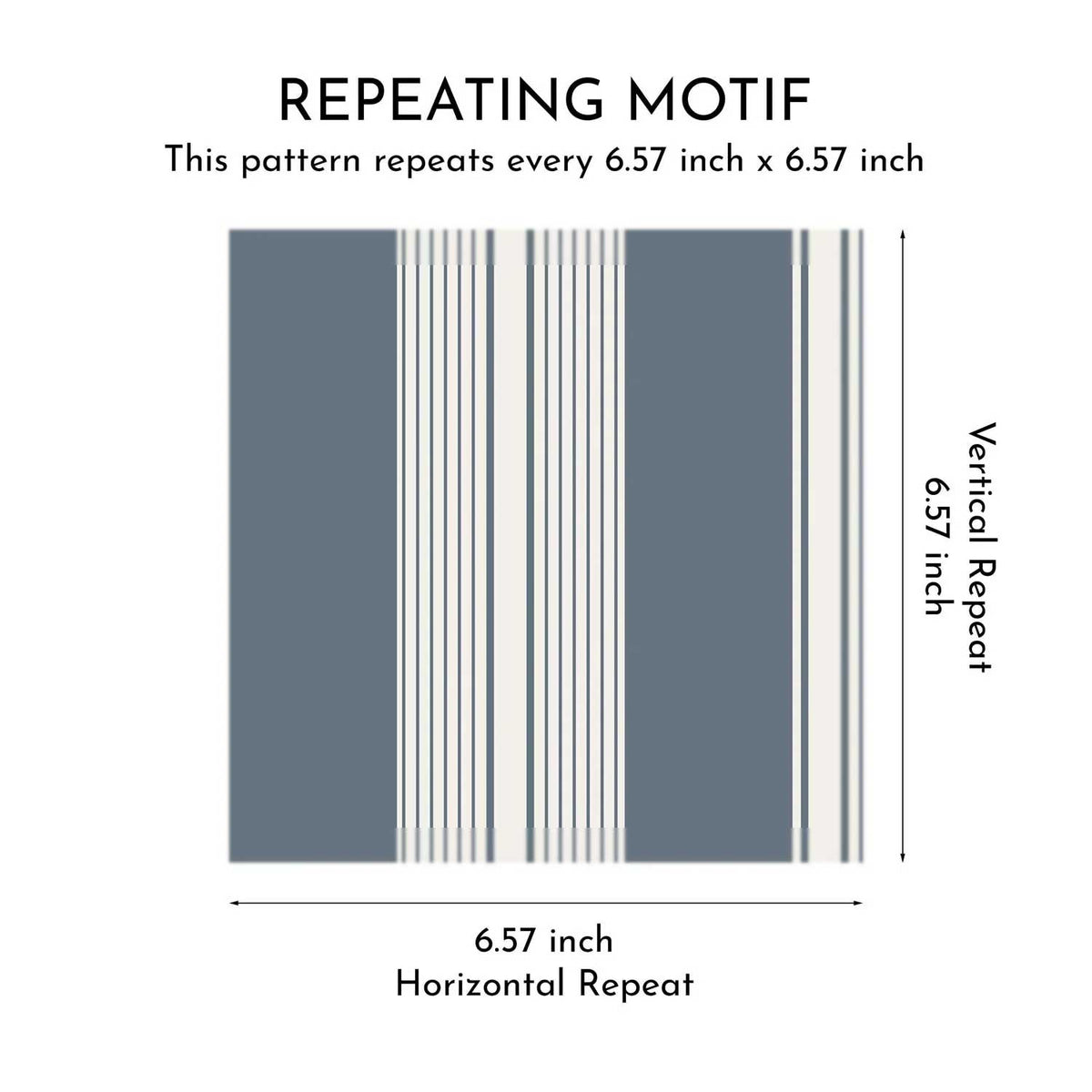 Shoreline Stripes Wallpaper - Ink Tide