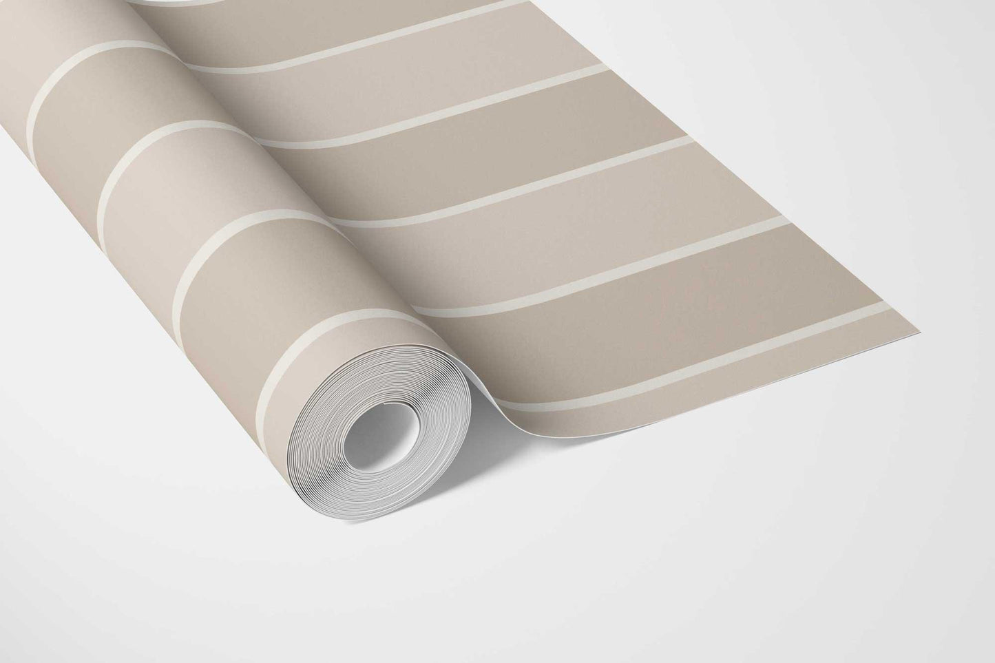 Still Lines Wallpaper - Oat Cream