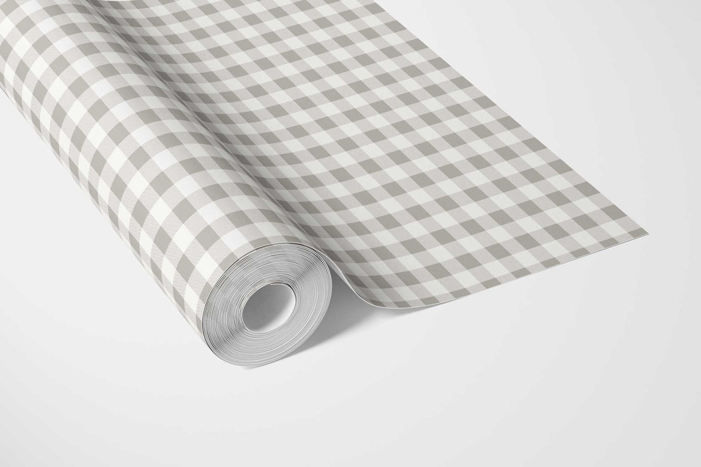 Checkmate Charm Wallpaper - Pebble Mist
