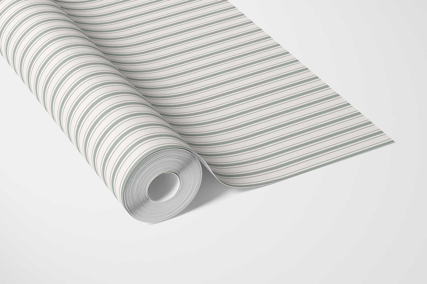 Parallel Play Wallpaper - Sage Lines