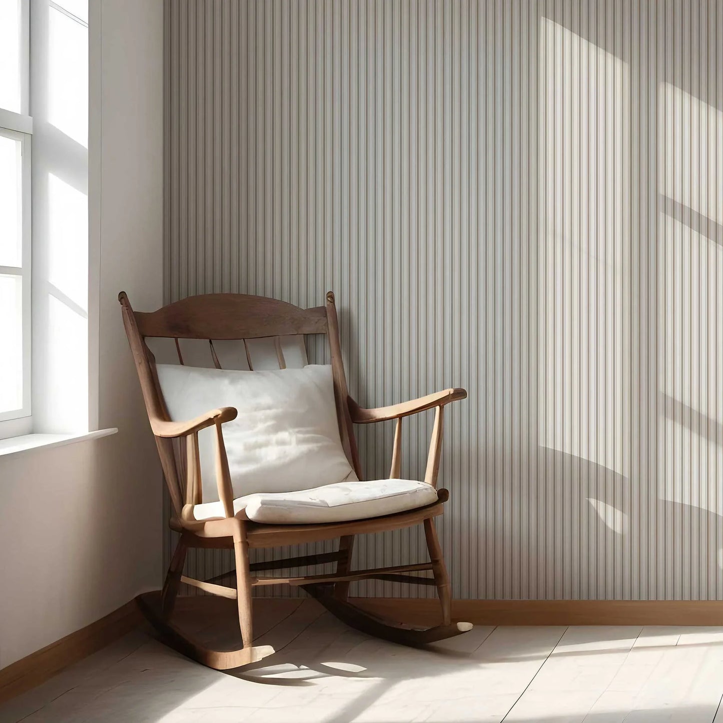 Parallel Play Wallpaper - Latte Haze