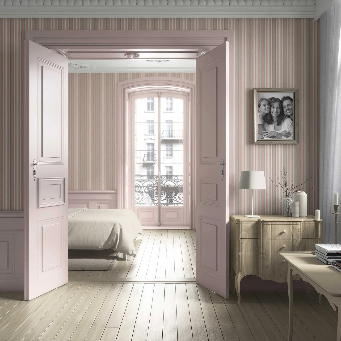 Colour Chord Wallpaper - Blush Grove