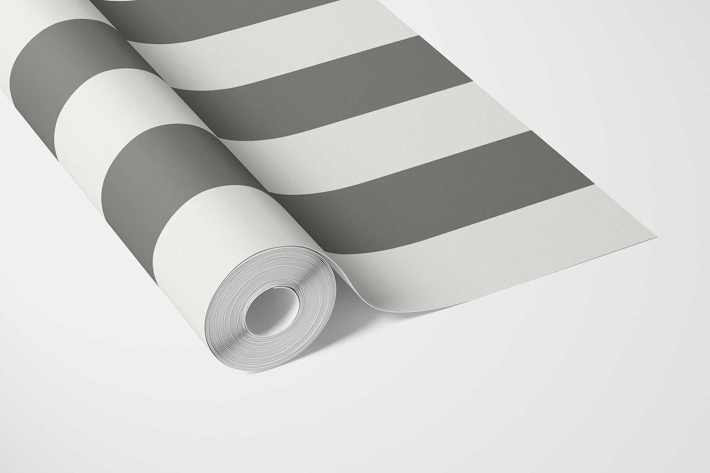 Stripe Story Wallpaper - Granite Mist