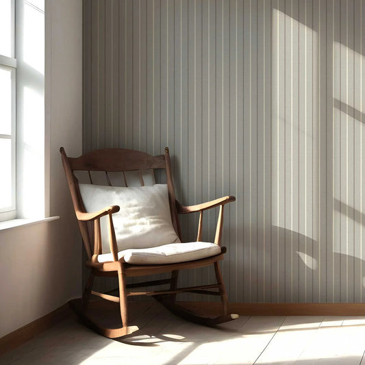 Whisper Lines Wallpaper - Driftwood Calm