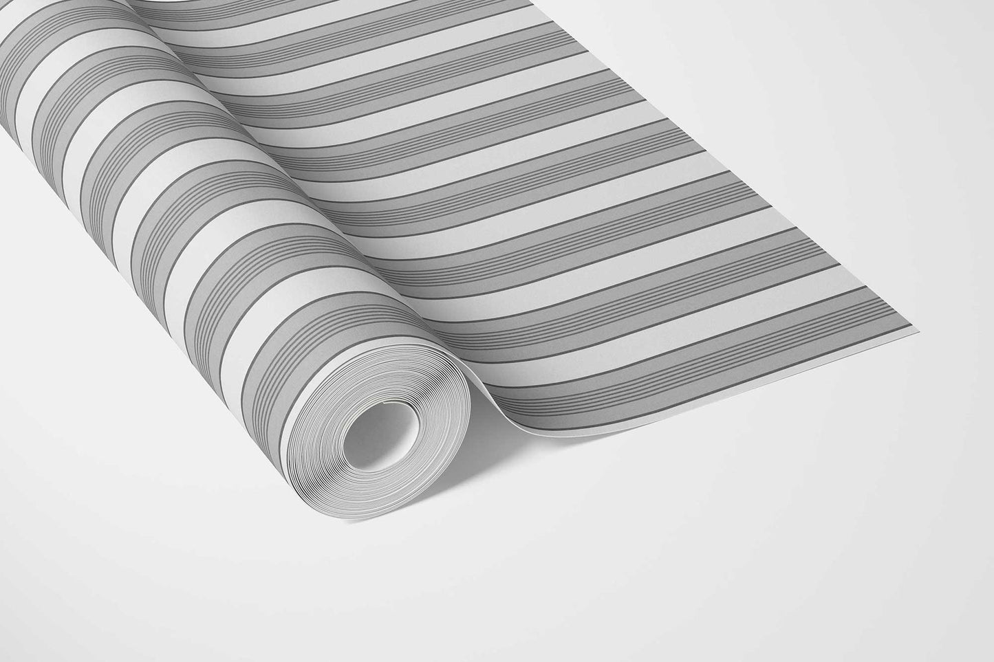 Woven Lines Wallpaper - Graphite Whisper